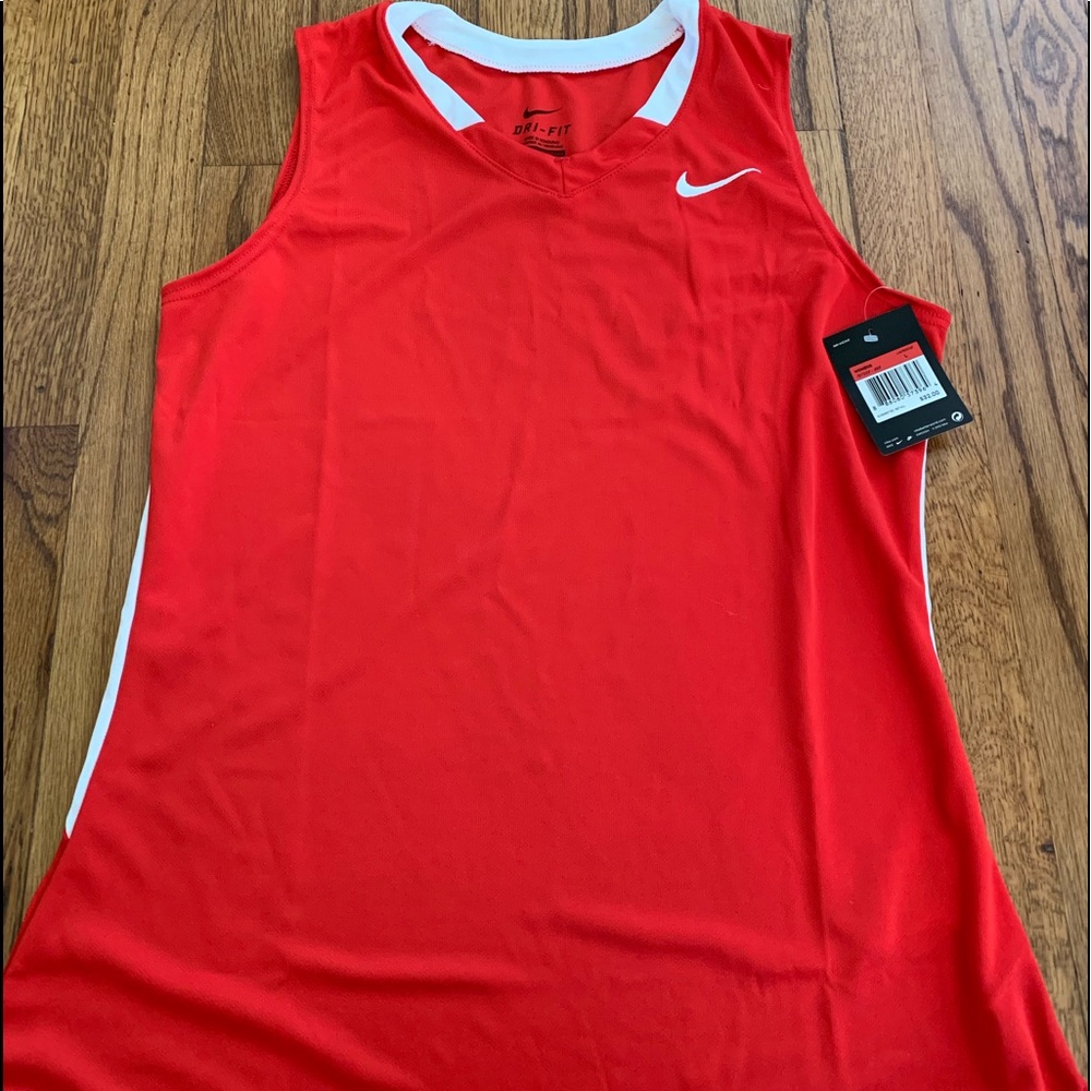 Red Nike Tank